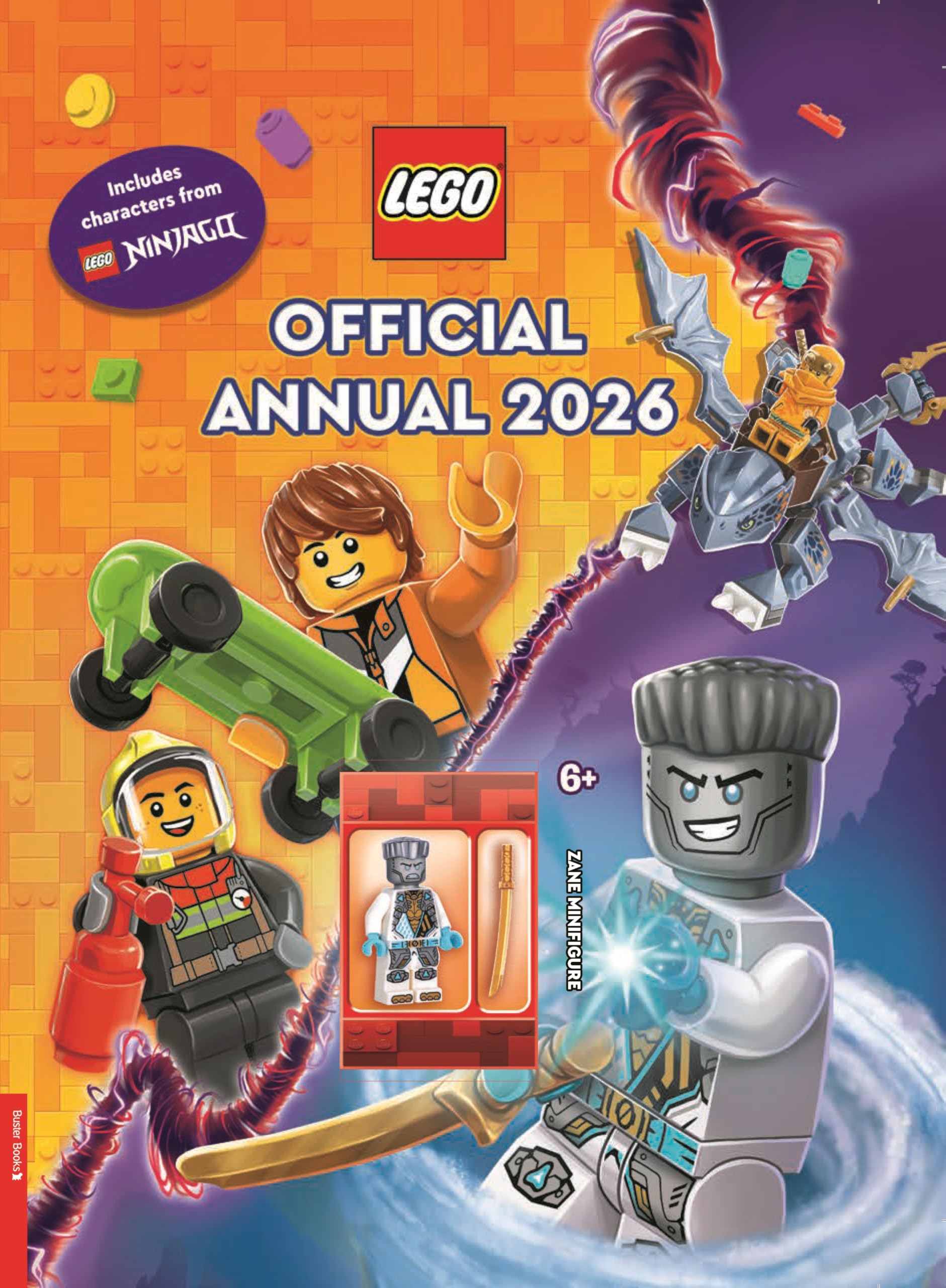 Amazon | LEGO® Books. Official Annual 2026 (with Zane LEGO NINJAGO